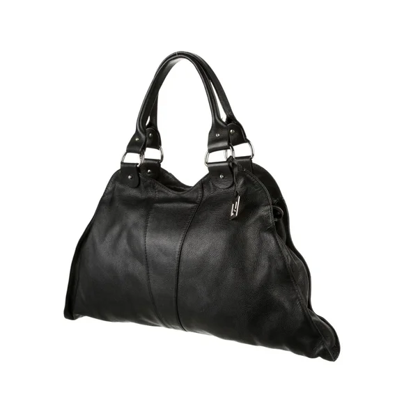 Fendi Vintage Black Leather Shoulder Bag - Picture 2 of 9